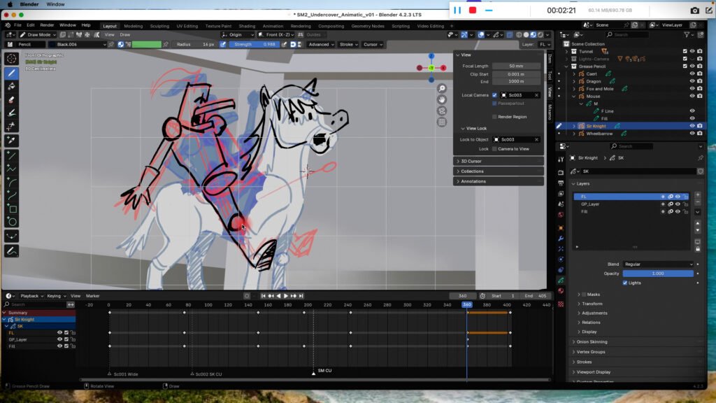 Blender Posing